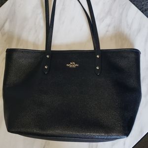 Coach Black Purse Tote